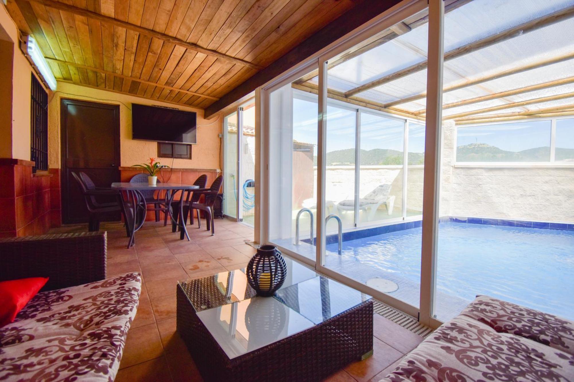 Villa Elisabeth Con Piscina Climatizada Chimenea Y Terraza 阿里亚特 外观 照片